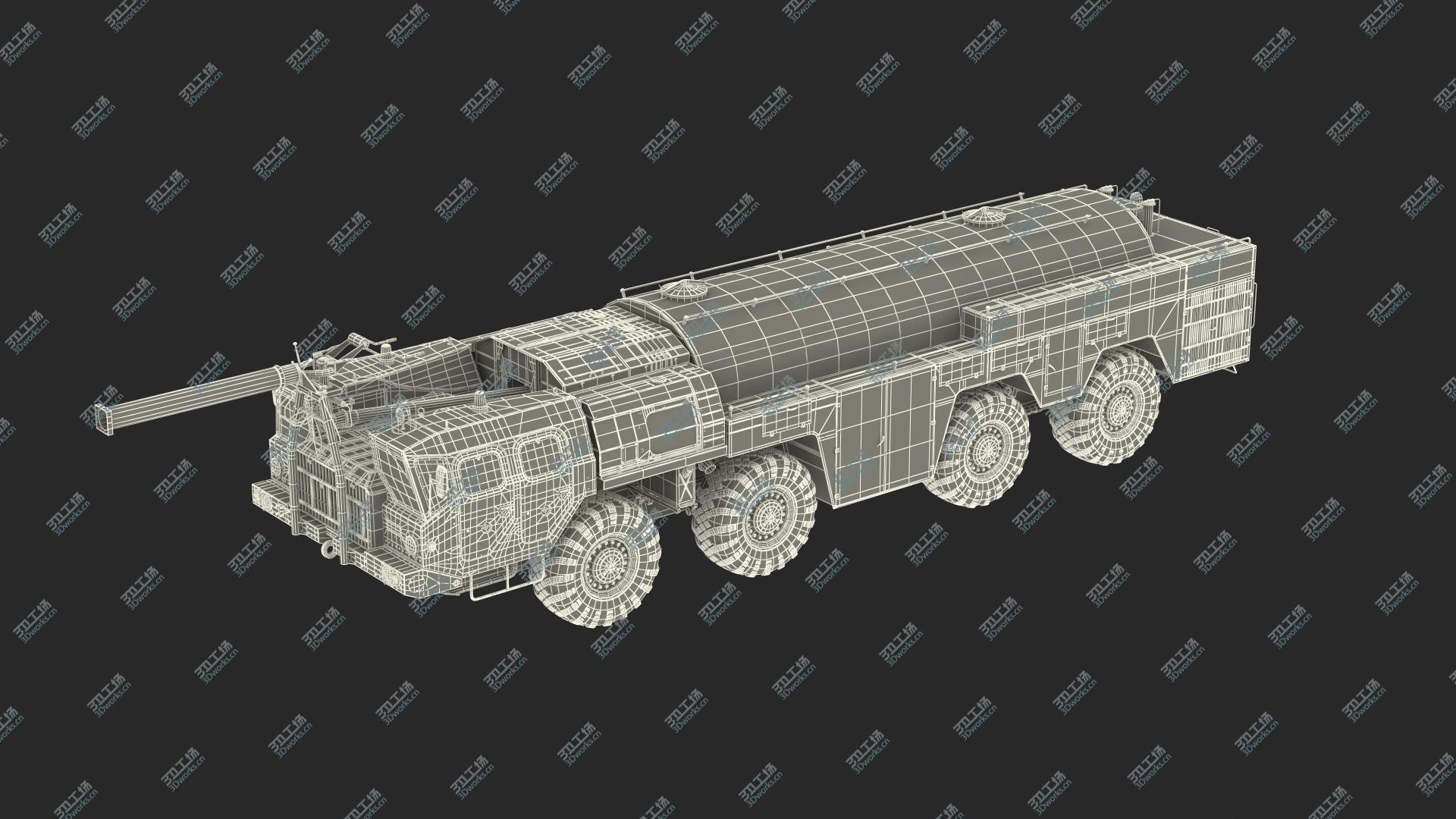 images/goods_img/20210313/3D Airport Fire Fighting Vehicle MAZ AA 60 Rigged/4.jpg